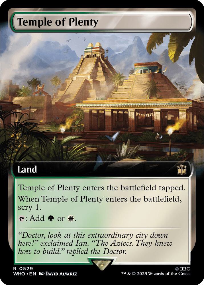 Temple of Plenty (Extended Art) (529) [Doctor Who] [Extended Art]