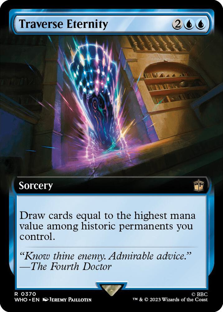 Traverse Eternity (Extended Art) (370) [Doctor Who] [Extended Art]