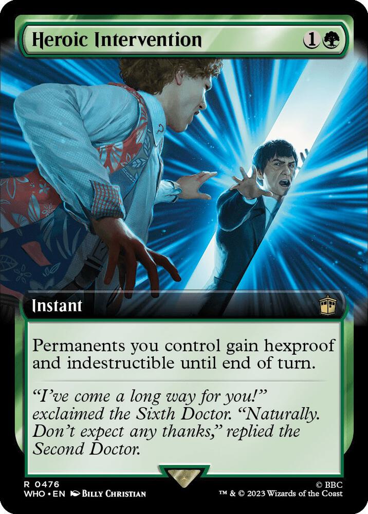 Heroic Intervention (Extended Art) (476) [Doctor Who] [Extended Art]