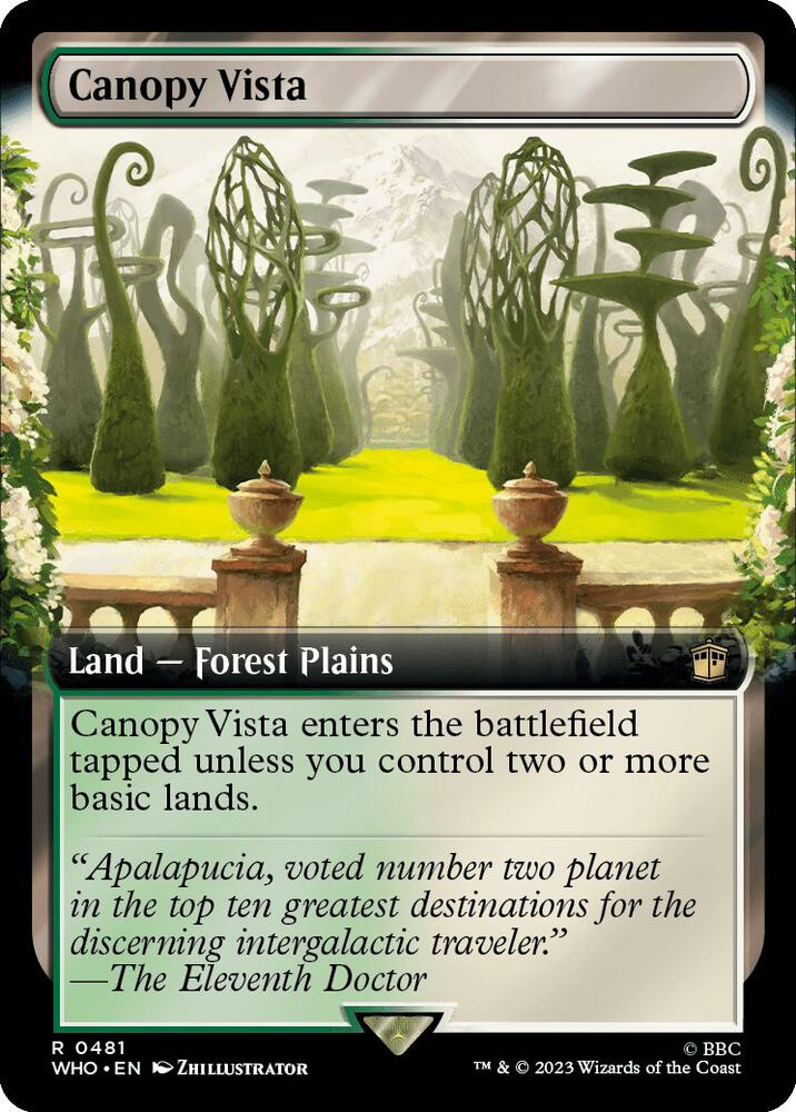 Canopy Vista (Extended Art) (481) [Doctor Who] [Extended Art]
