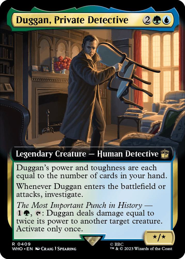 Duggan, Private Detective (Extended Art) (409) [Doctor Who] [Extended Art]