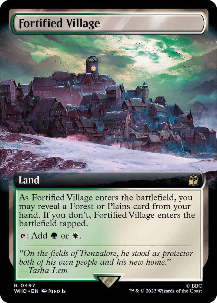 Fortified Village (Extended Art) (497) [Doctor Who] [Extended Art]
