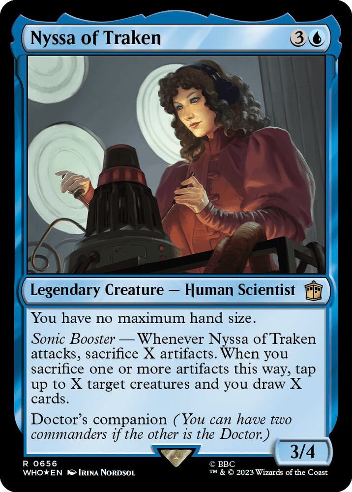 Nyssa of Traken (Surge Foil) (656) [Doctor Who]