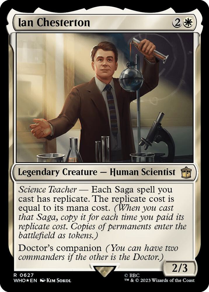 Ian Chesterton (Surge Foil) (627) [Doctor Who]