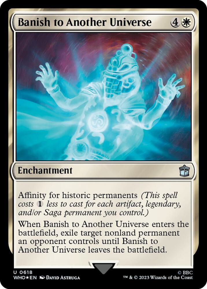 Banish to Another Universe (Surge Foil) (618) [Doctor Who]