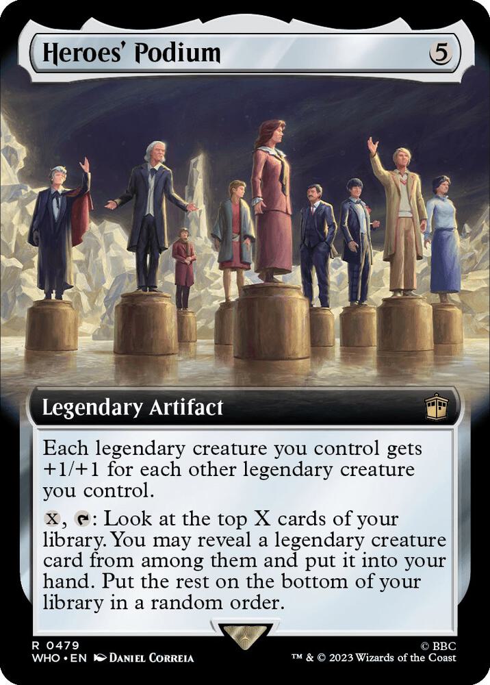 Heroes' Podium (Extended Art) (479) [Doctor Who] [Extended Art]