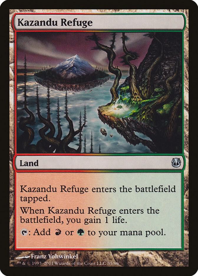 Kazandu Refuge (35) [Duel Decks: Ajani vs. Nicol Bolas]