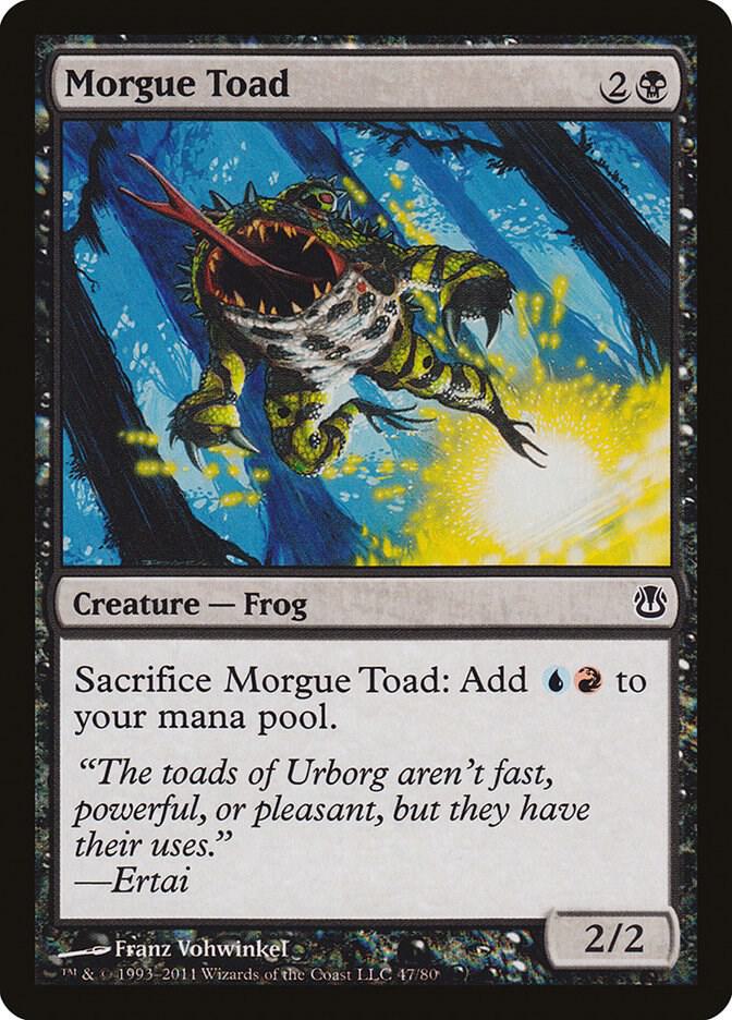 Morgue Toad (47) [Duel Decks: Ajani vs. Nicol Bolas]