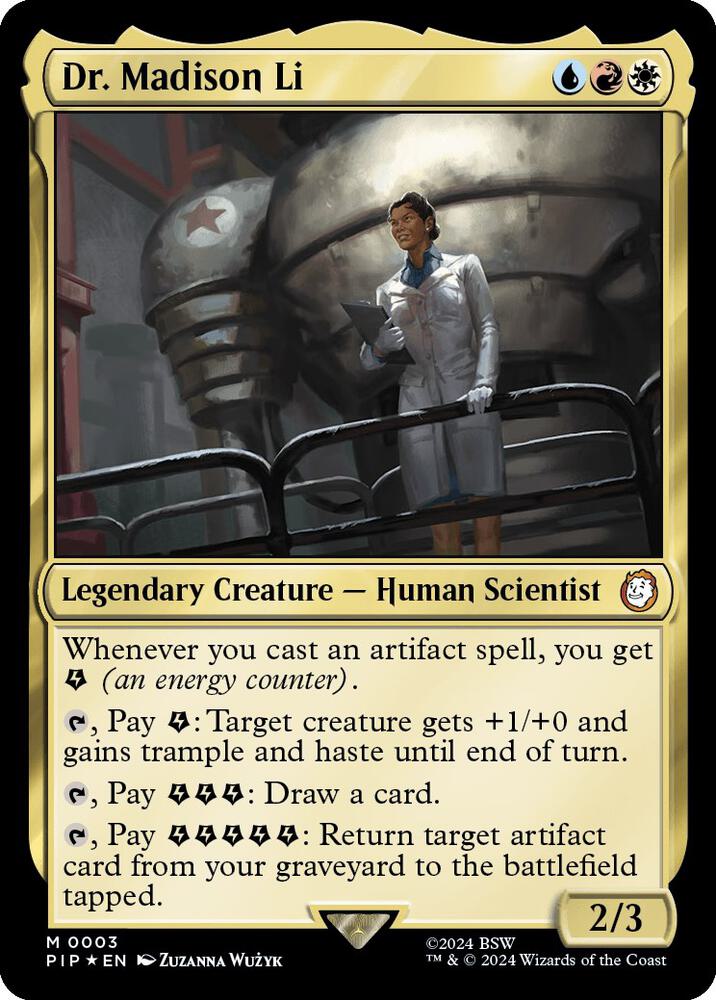 Dr. Madison Li (3) [Fallout]