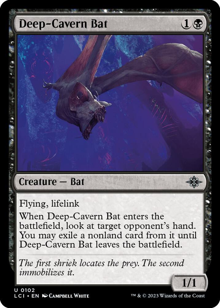 Deep-Cavern Bat (102) [The Lost Caverns of Ixalan]