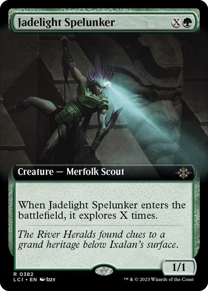 Jadelight Spelunker (Extended Art) (382) [The Lost Caverns of Ixalan] [Extended Art]