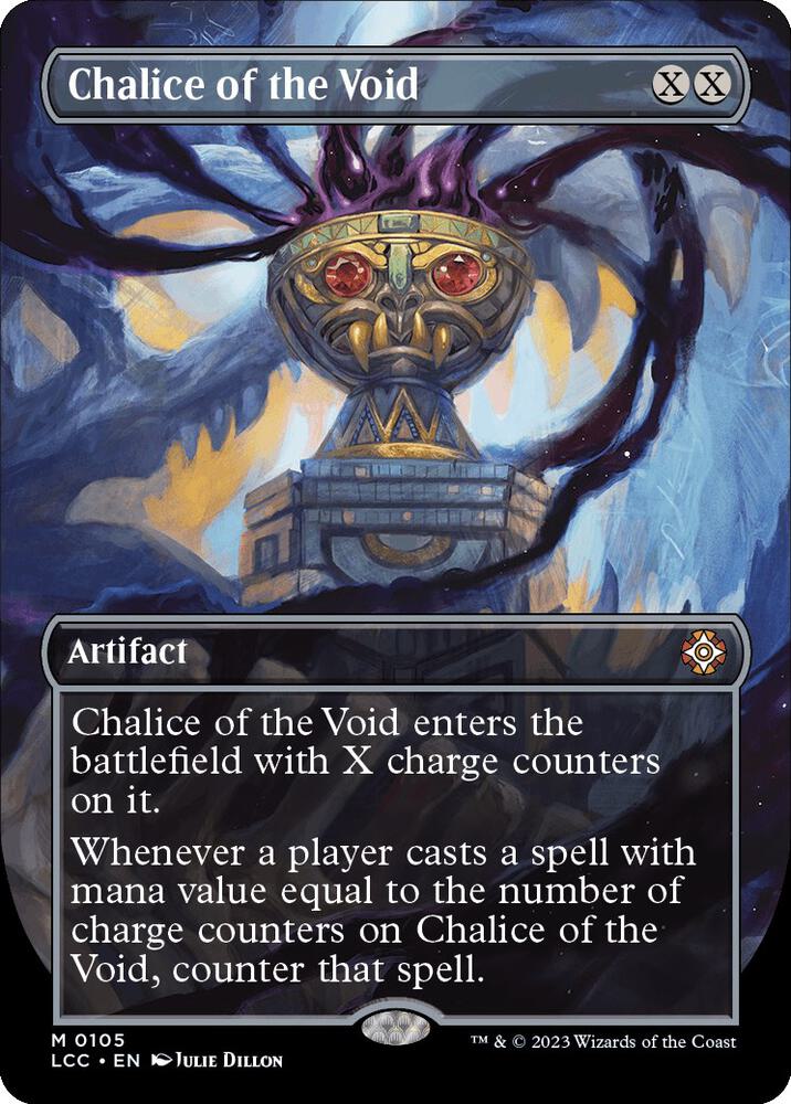 Chalice of the Void (Borderless) (105) [The Lost Caverns of Ixalan Commander] [Borderless]