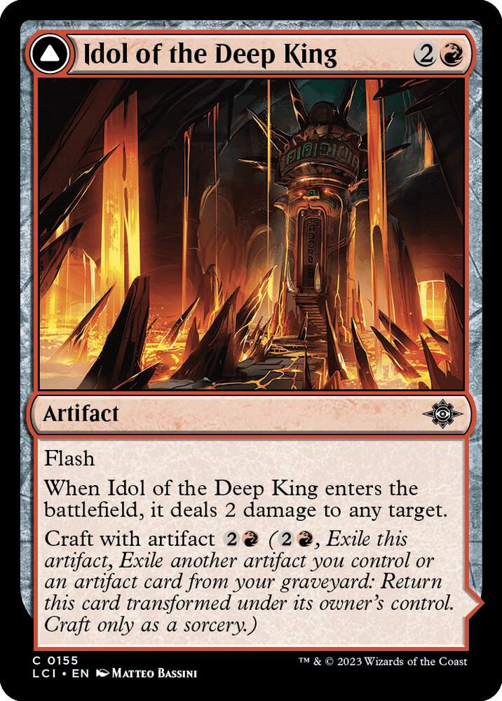 Idol of the Deep King (155) [The Lost Caverns of Ixalan]