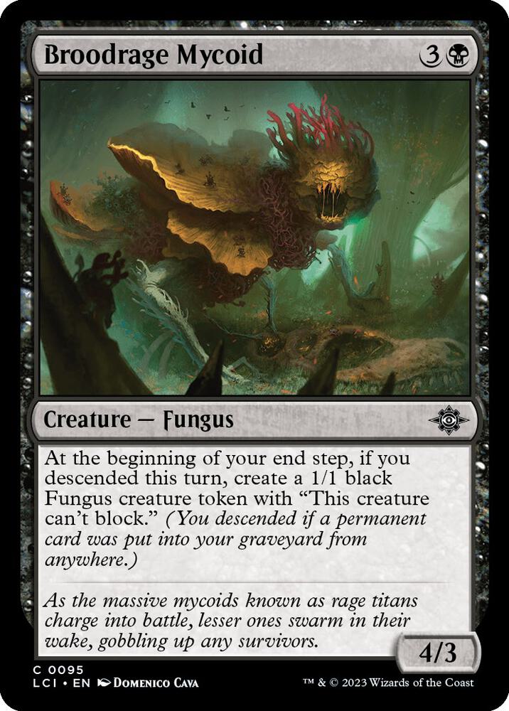 Broodrage Mycoid (95) [The Lost Caverns of Ixalan]