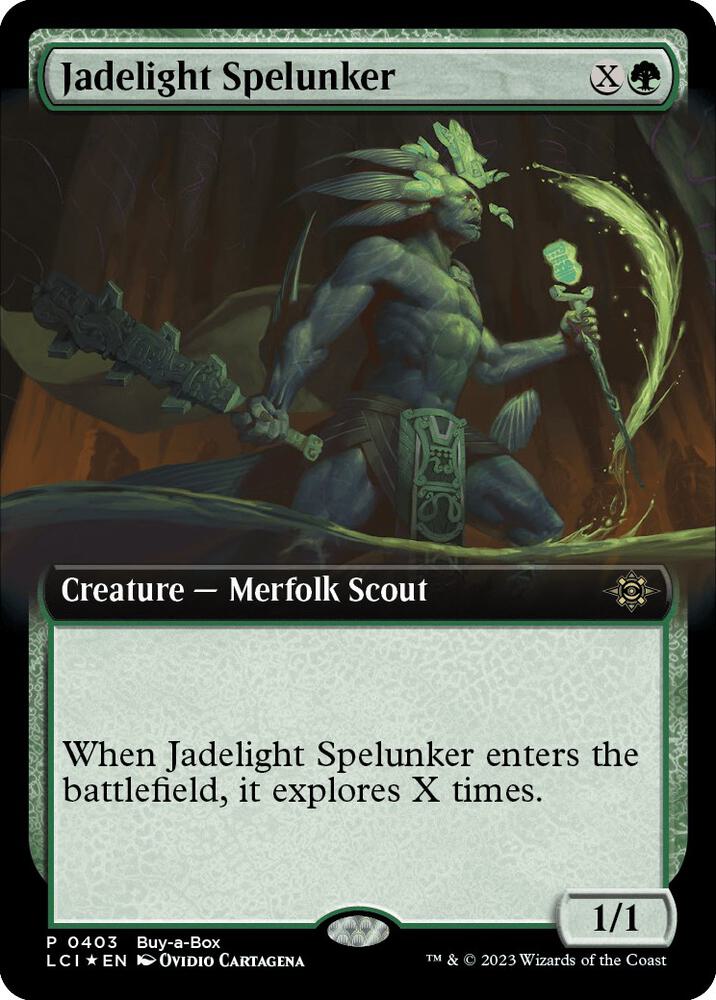 Jadelight Spelunker (Extended Art) (403) [Buy-A-Box Promos] [Extended Art]