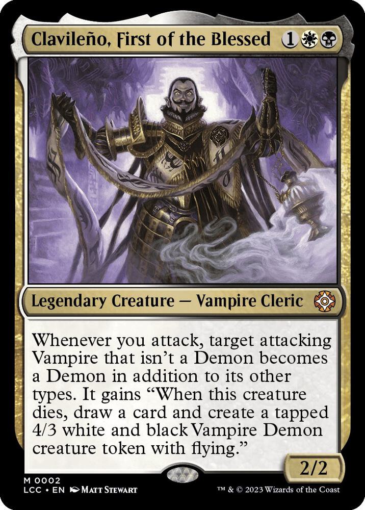 Clavileno, First of the Blessed (2) [The Lost Caverns of Ixalan Commander]