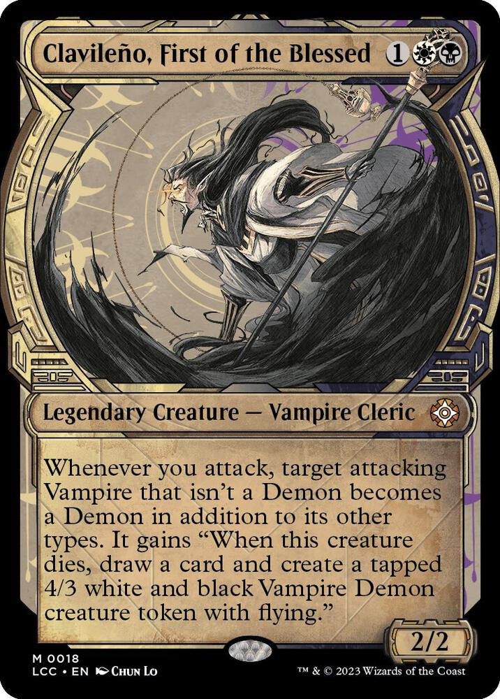 Clavileno, First of the Blessed (Showcase) (18) [The Lost Caverns of Ixalan Commander] [Showcase]