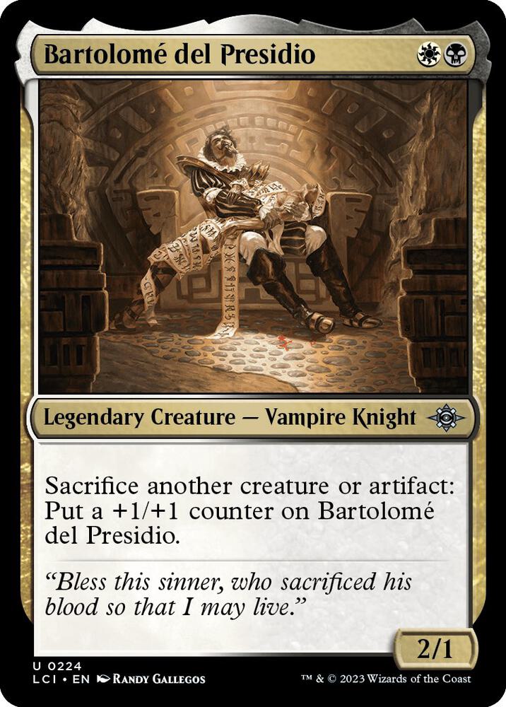 Bartolome del Presidio (224) [The Lost Caverns of Ixalan]