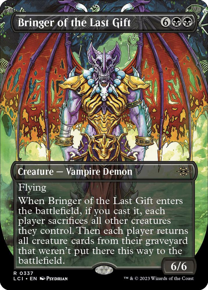 Bringer of the Last Gift (Borderless) (337) [The Lost Caverns of Ixalan] [Borderless]