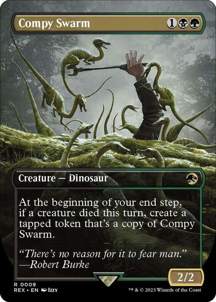 Compy Swarm (Borderless) (9) [Jurassic World Collection] [Borderless]