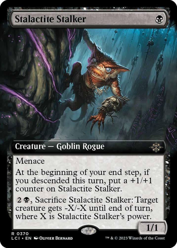 Stalactite Stalker (Extended Art) (370) [The Lost Caverns of Ixalan] [Extended Art]