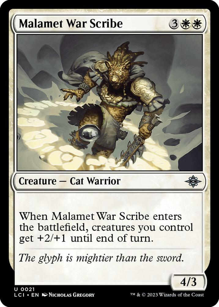 Malamet War Scribe (21) [The Lost Caverns of Ixalan]