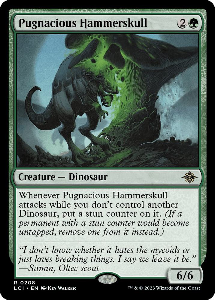 Pugnacious Hammerskull (208) [The Lost Caverns of Ixalan]