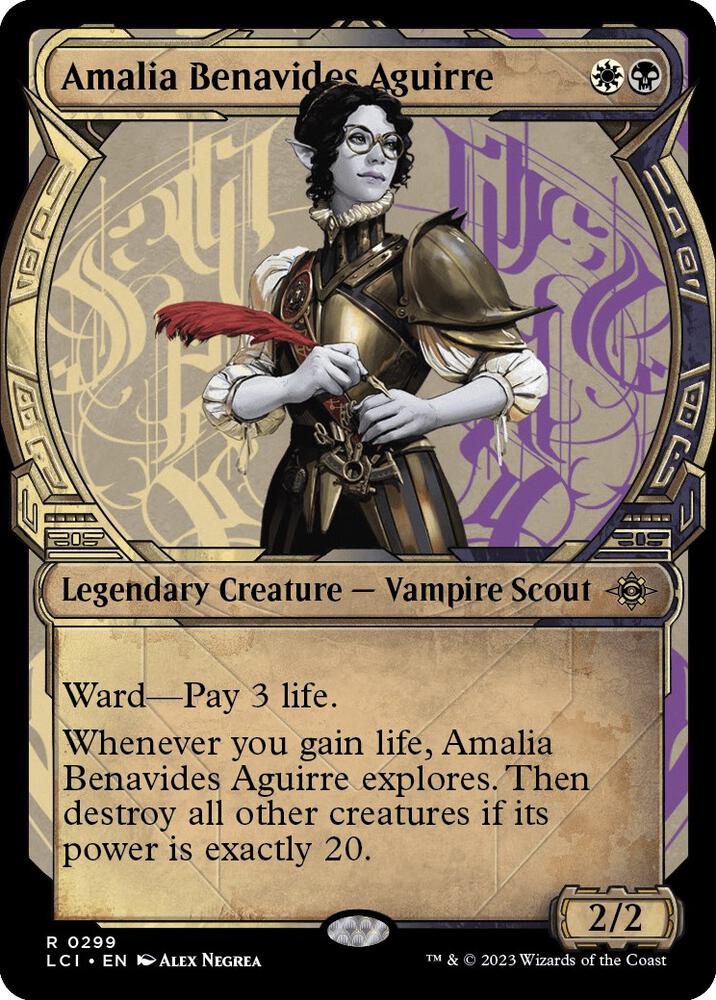 Amalia Benavides Aguirre (Showcase) (299) [The Lost Caverns of Ixalan] [Showcase]