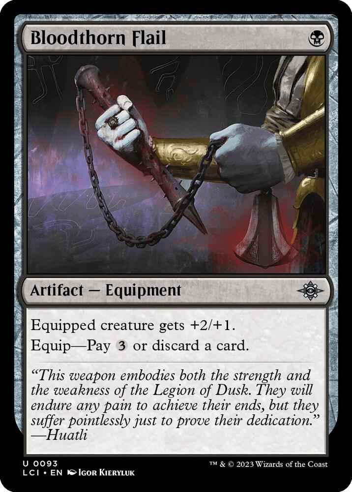 Bloodthorn Flail (93) [The Lost Caverns of Ixalan]