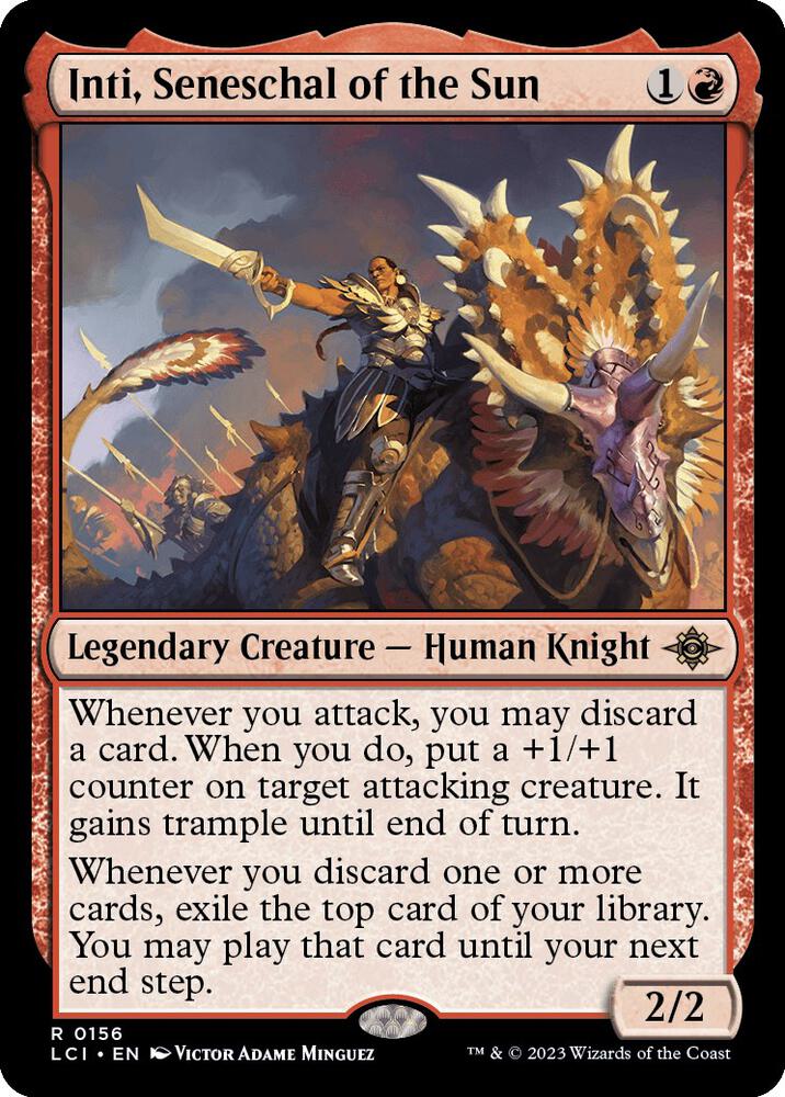Inti, Seneschal of the Sun (156) [The Lost Caverns of Ixalan]