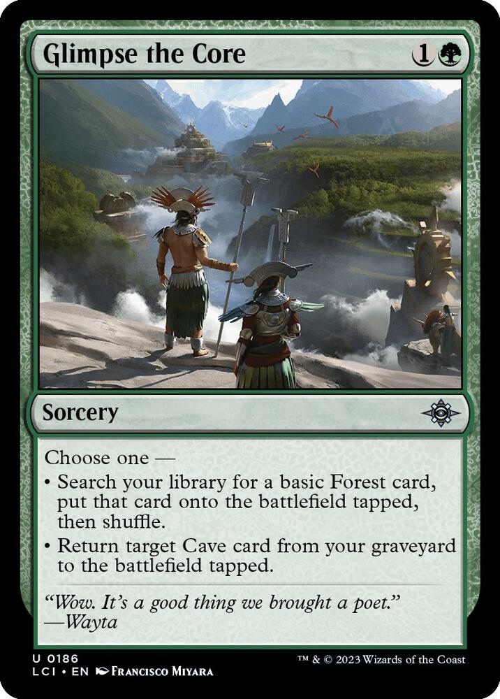 Glimpse the Core (186) [The Lost Caverns of Ixalan]