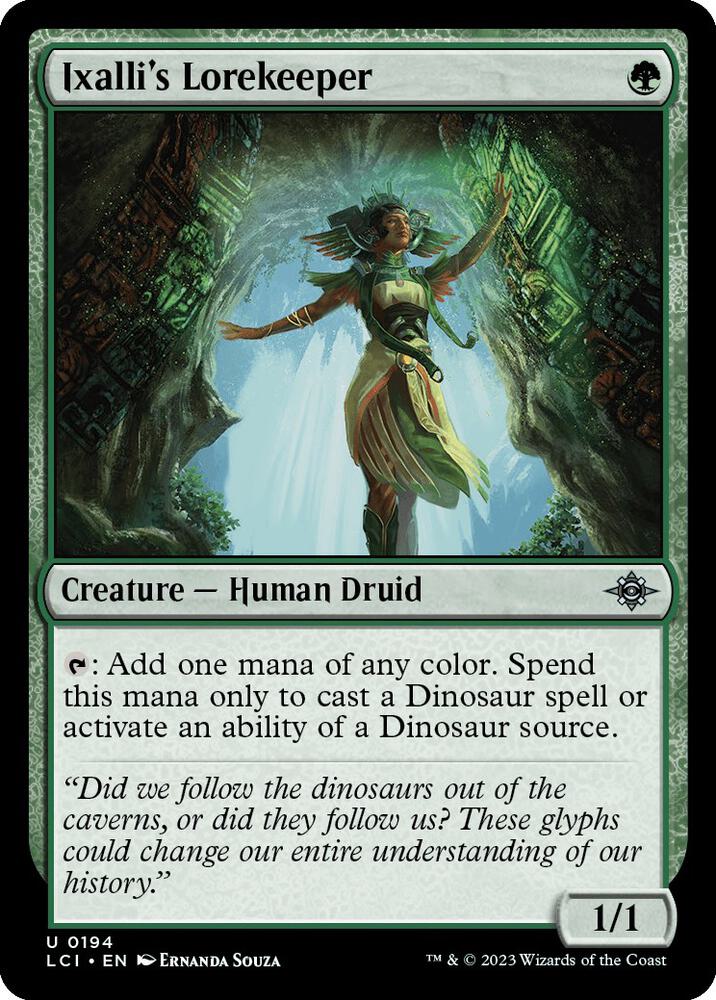 Ixalli's Lorekeeper (194) [The Lost Caverns of Ixalan]