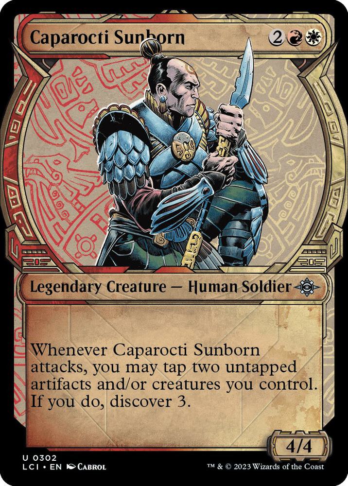 Caparocti Sunborn (Showcase) (302) [The Lost Caverns of Ixalan] [Showcase]