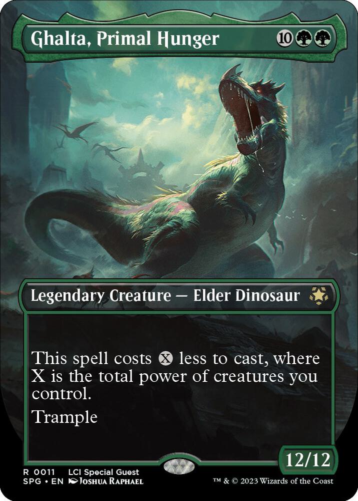 Ghalta, Primal Hunger (Borderless) (11) [Special Guests] [Borderless]