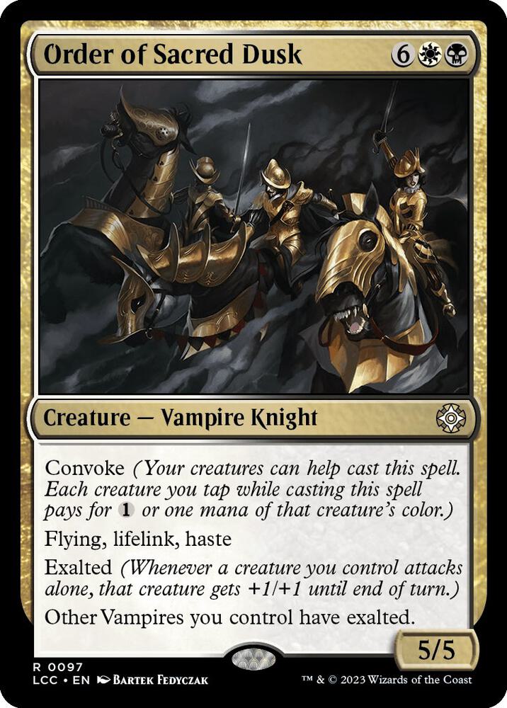 Order of Sacred Dusk (97) [The Lost Caverns of Ixalan Commander]