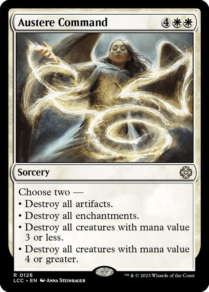 Austere Command (126) [The Lost Caverns of Ixalan Commander]