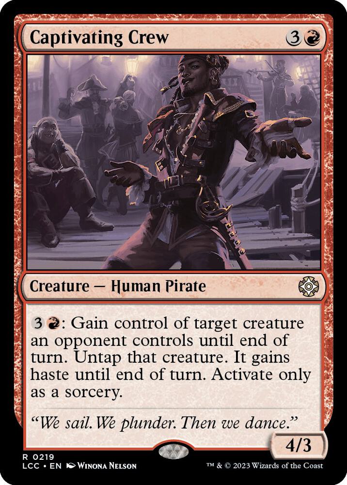 Captivating Crew (219) [The Lost Caverns of Ixalan Commander]