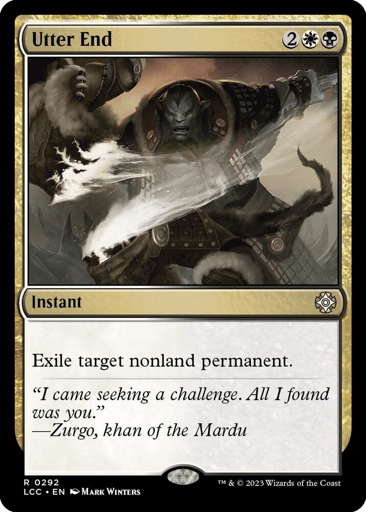 Utter End (292) [The Lost Caverns of Ixalan Commander]