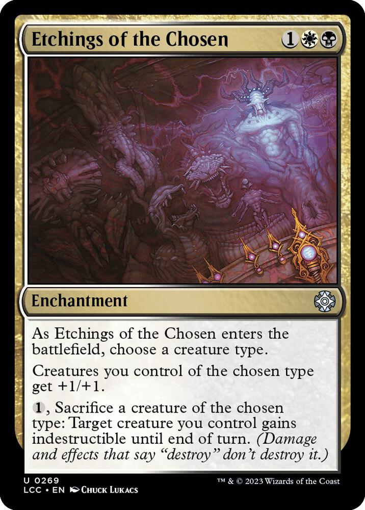 Etchings of the Chosen (269) [The Lost Caverns of Ixalan Commander]