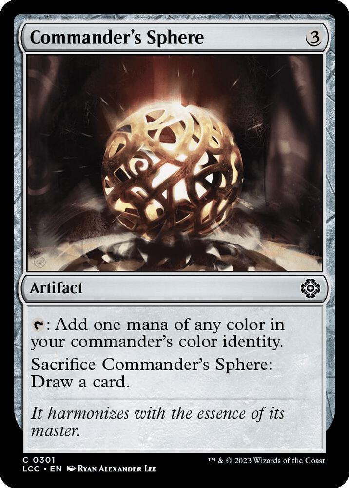 Commander's Sphere (301) [The Lost Caverns of Ixalan Commander]