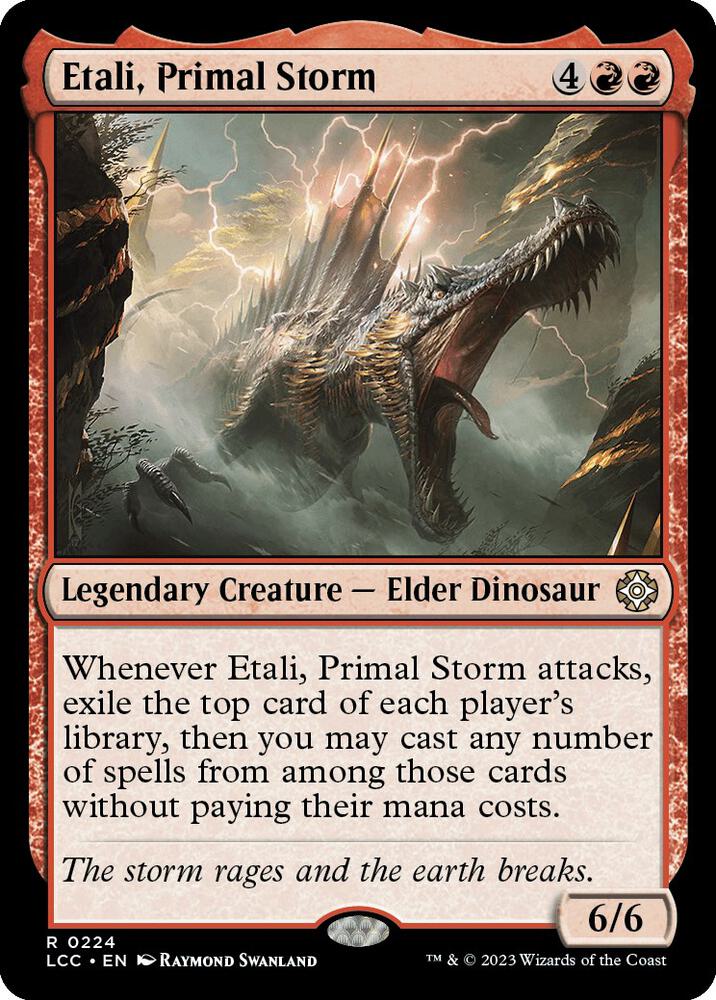 Etali, Primal Storm (224) [The Lost Caverns of Ixalan Commander]