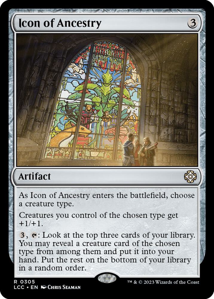 Icon of Ancestry (305) [The Lost Caverns of Ixalan Commander]