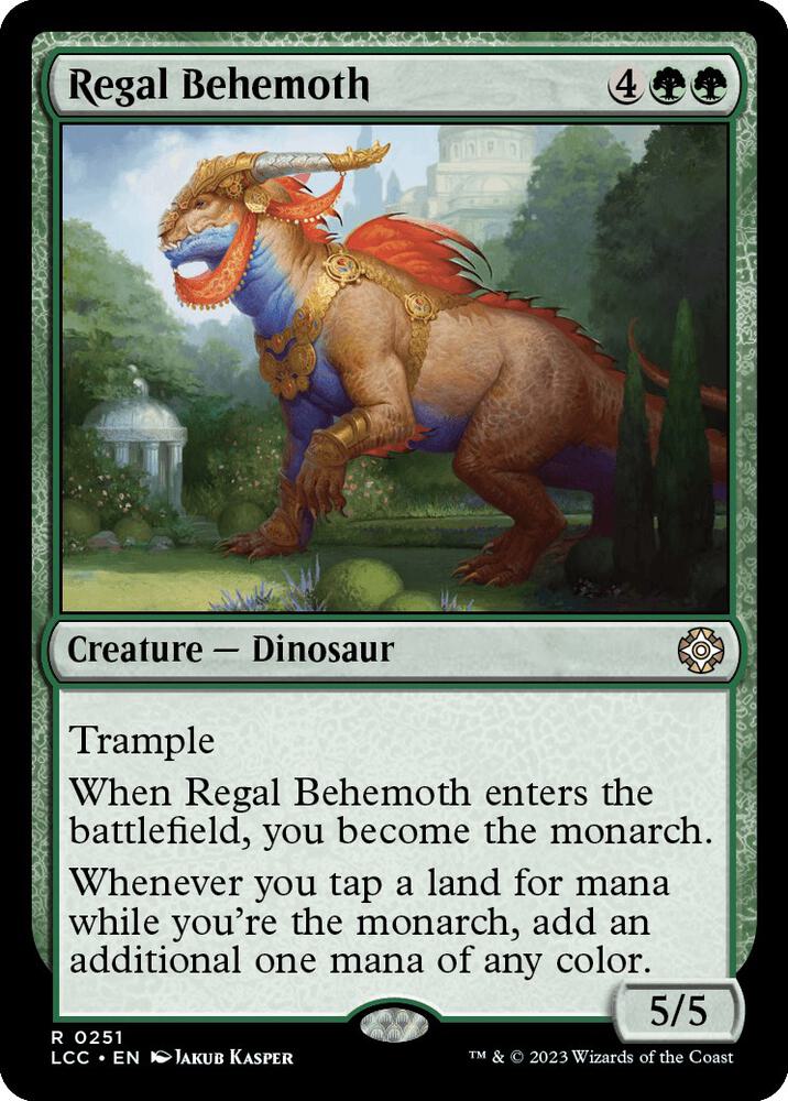 Regal Behemoth (251) [The Lost Caverns of Ixalan Commander]
