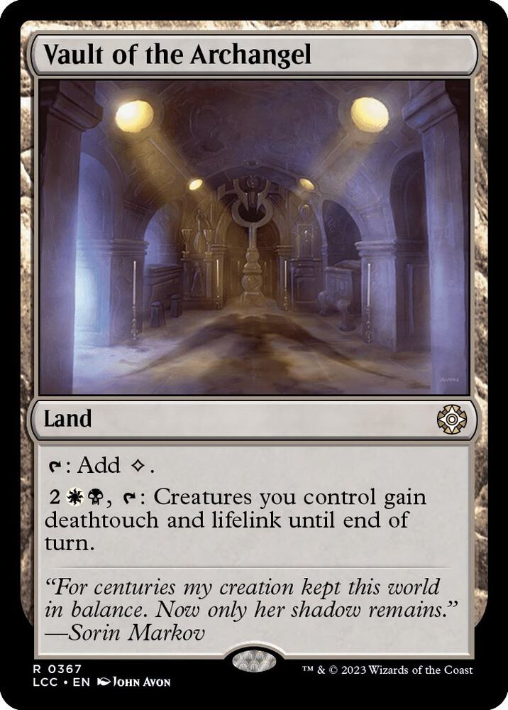 Vault of the Archangel (367) [The Lost Caverns of Ixalan Commander]