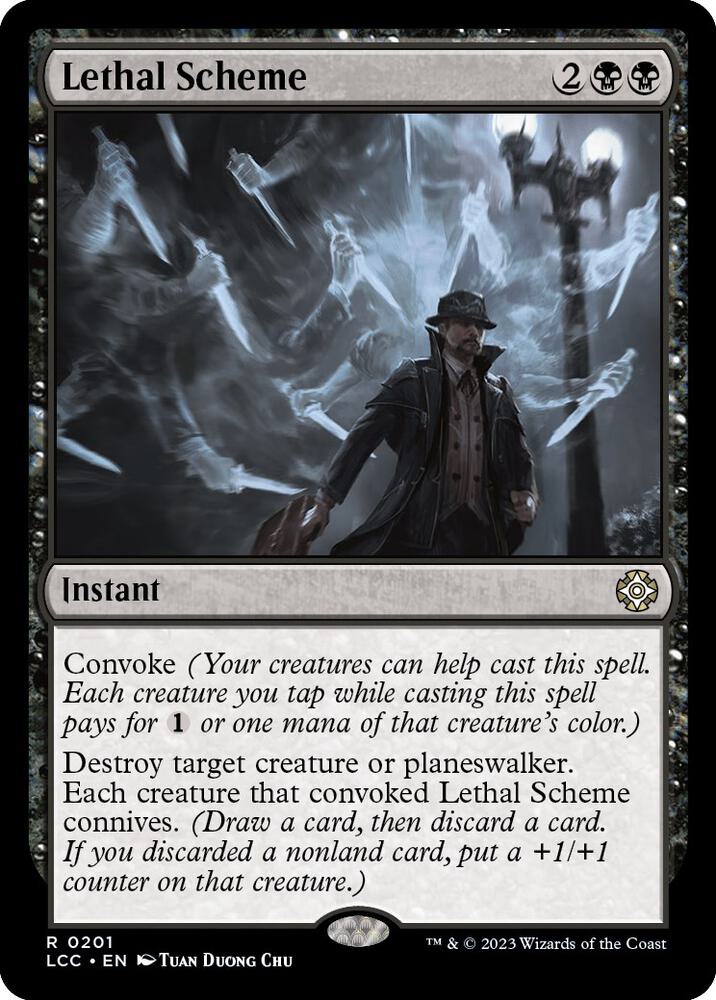 Lethal Scheme (201) [The Lost Caverns of Ixalan Commander]