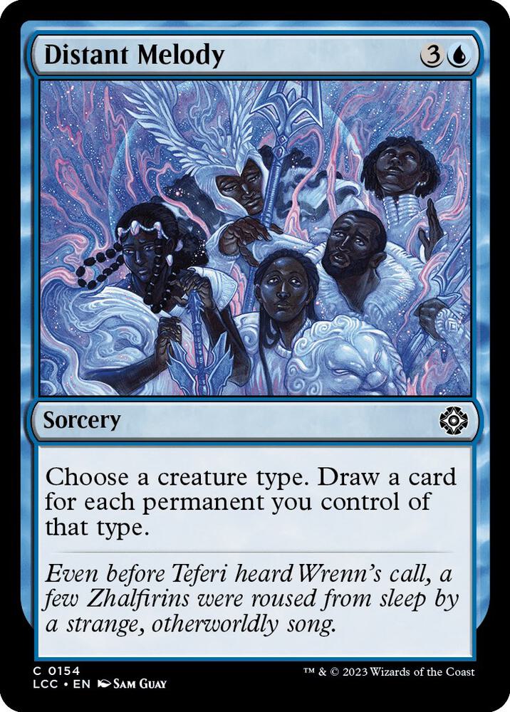 Distant Melody (154) [The Lost Caverns of Ixalan Commander]