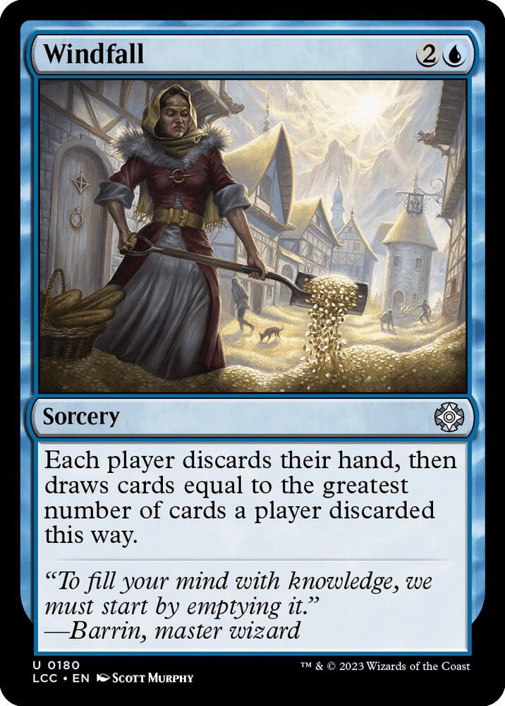 Windfall (180) [The Lost Caverns of Ixalan Commander]