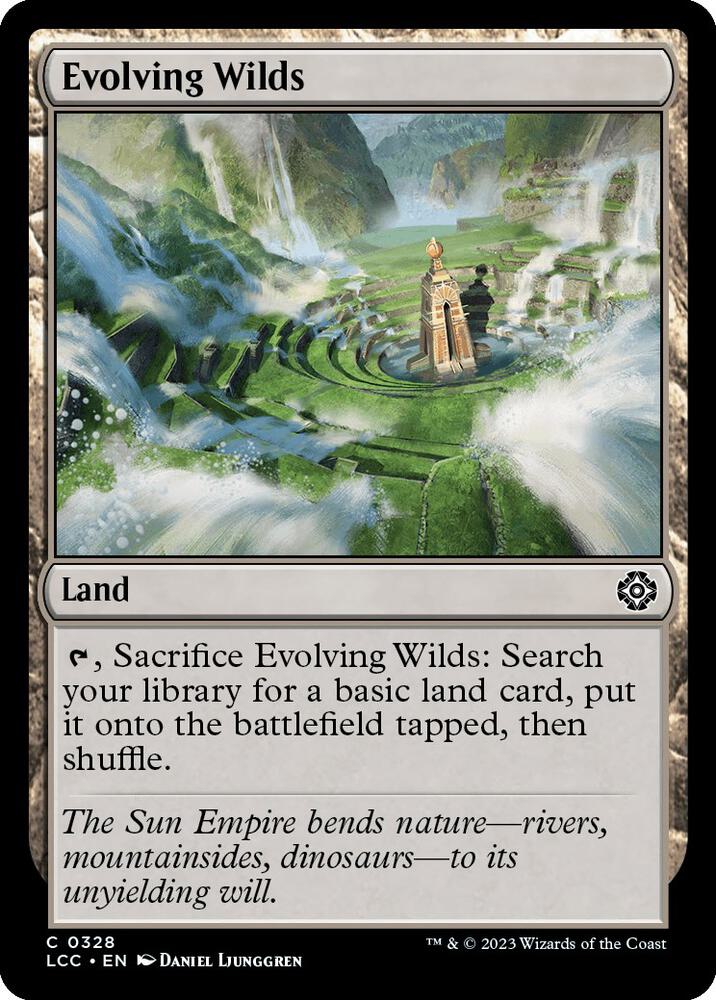 Evolving Wilds (328) [The Lost Caverns of Ixalan Commander]