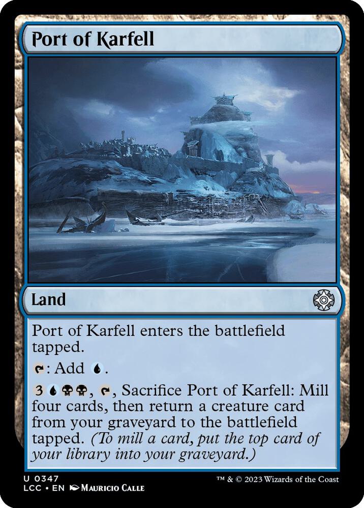 Port of Karfell (347) [The Lost Caverns of Ixalan Commander]