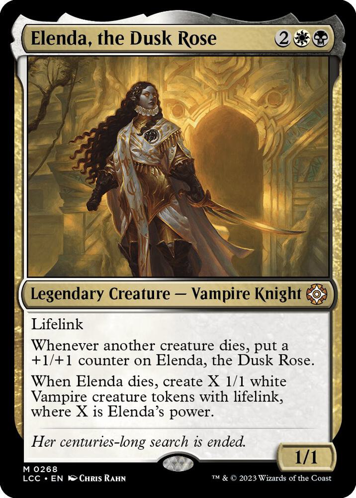 Elenda, the Dusk Rose (268) [The Lost Caverns of Ixalan Commander]